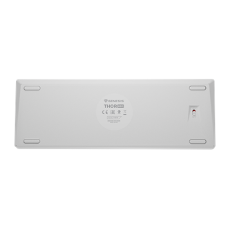 Genesis | THOR 660 G2 | Gaming keyboard | Wireless/Wired | US | Tactile | White Genesis | THOR 660 G2 | Gaming keyboard | Wireless/Wired | US | Tactile | White