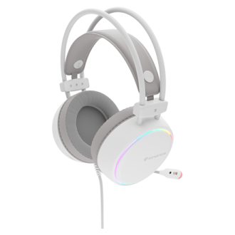 Genesis RGB Gaming Headset | Neon 613 G2 | Wired | Over-ear | Microphone | White Genesis RGB Gaming Headset | Neon 613 G2 | Wired | Over-ear | Microphone | White