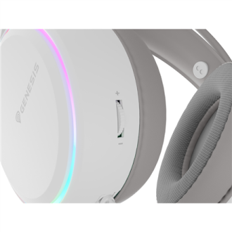 Genesis RGB Gaming Headset | Neon 613 G2 | Wired | Over-ear | Microphone | White Genesis RGB Gaming Headset | Neon 613 G2 | Wired | Over-ear | Microphone | White