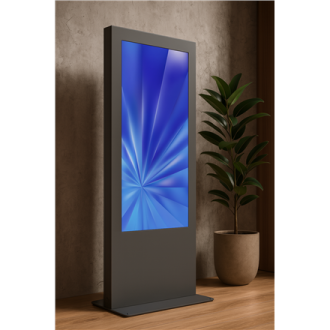 EDBAK Floor stand | IDS09.55 Indoor Public Display Totem | 55 EDBAK Floor stand | IDS09.55 Indoor Public Display Totem | 55