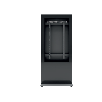 EDBAK Floor stand | IDS10.55 Indoor Public Display Totem with glass front | 55 EDBAK Floor stand | IDS10.55 Indoor Public Display Totem with glass front | 55
