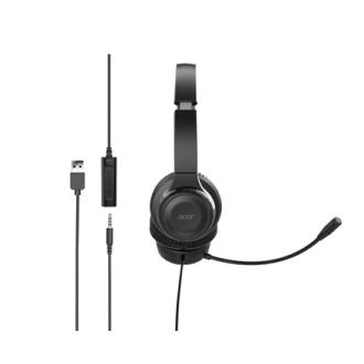 Acer Office Headset | Built-in microphone | Wired | Black Acer Office Headset | Built-in microphone | Wired | Black