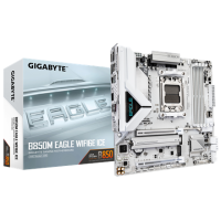 Gigabyte B850M EAGLE WF6E ICE | Processor family AMD | Processor socket AM5 | DDR5 | Supported hard disk drive interfaces SATA, Gigabyte B850M EAGLE WF6E ICE | Processor family AMD | Processor socket AM5 | DDR5 | Supported hard disk drive interfaces SATA,