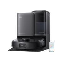 Anker Eufy Robot Vacuum Cleaner | Omni E25 | Wet&Dry | Operating time (max) 180 min | Dust capacity 3 L | 20000 Pa | Black