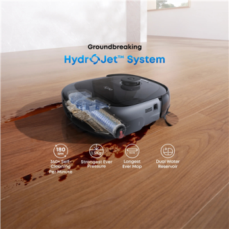 Anker Eufy Robot Vacuum Cleaner | Omni E25 | Wet&Dry | Operating time (max) 180 min | Dust capacity 3 L | 20000 Pa | Black Anker Eufy Robot Vacuum Cleaner | Omni E25 | Wet&Dry | Operating time (max) 180 min | Dust capacity 3 L | 20000 Pa | Black