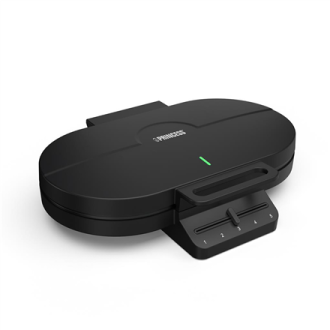 Princess Waffle Maker | 132384 | 1200 W | Number of pastry 10 | Heart shaped | Black Princess Waffle Maker | 132384 | 1200 W | Number of pastry 10 | Heart shaped | Black