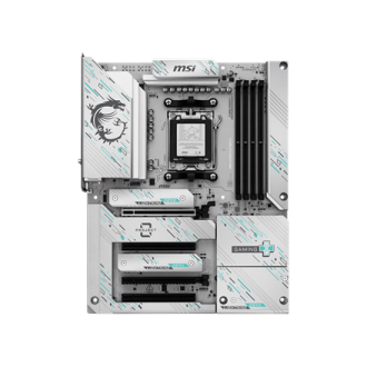 MSI B850 GAMING PLUS WIFI PZ | Processor family AMD B850 | Processor socket AM5 | DDR5 | Supported hard disk drive interfaces SA