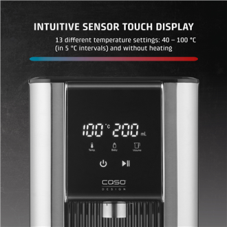 Caso | Turbo hot water dispenser | HW 620 | Water Dispenser | 2600 W | 2.5 L | Plastic/Stainless Steel | Black/Stainless Steel Caso | Turbo hot water dispenser | HW 620 | Water Dispenser | 2600 W | 2.5 L | Plastic/Stainless Steel | Black/Stainless Steel