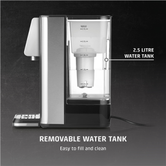 Caso | Turbo hot water dispenser | HW 620 | Water Dispenser | 2600 W | 2.5 L | Plastic/Stainless Steel | Black/Stainless Steel Caso | Turbo hot water dispenser | HW 620 | Water Dispenser | 2600 W | 2.5 L | Plastic/Stainless Steel | Black/Stainless Steel