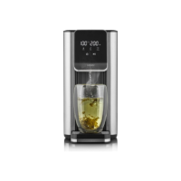 Caso | Turbo hot water dispenser | HW 630 | Water Dispenser | 2600 W | 2.5 L | Plastic/Stainless Steel | Black/Stainless Steel