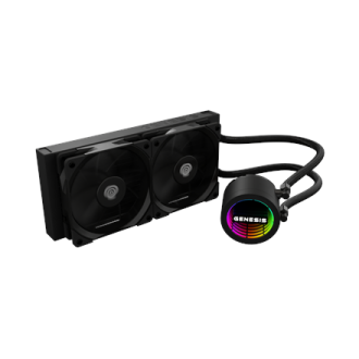 Genesis AIO Liquid Cooler | Hydria 240 | Intel, AMD Genesis AIO Liquid Cooler | Hydria 240 | Intel, AMD