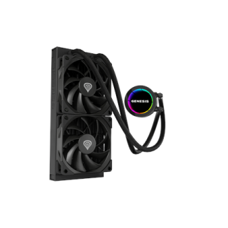 Genesis AIO Liquid Cooler | Hydria 240 | Intel, AMD Genesis AIO Liquid Cooler | Hydria 240 | Intel, AMD