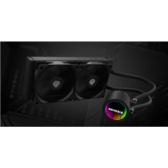 Genesis AIO Liquid Cooler | Hydria 240 | Intel, AMD Genesis AIO Liquid Cooler | Hydria 240 | Intel, AMD