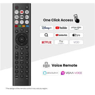Hisense Mini LED TV | 65U7Q | 65 | Smart TV | VIDAA Smart OS | UHD | Black
