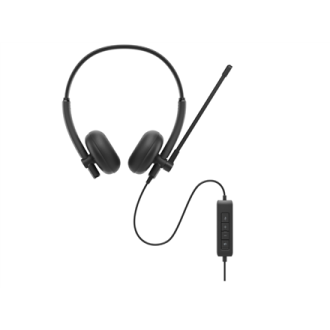 Dell | Headset | WH125 | Built-in microphone | USB Type-A | Black Dell | Headset | WH125 | Built-in microphone | USB Type-A | Black