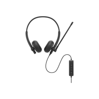 Dell | Headset | WH125 | Built-in microphone | USB Type-A | Black Dell | Headset | WH125 | Built-in microphone | USB Type-A | Black