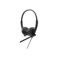 Dell | Headset | WH125 | Built-in microphone | USB Type-A | Black Dell | Headset | WH125 | Built-in microphone | USB Type-A | Black