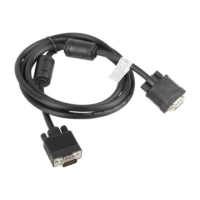Lanberg VGA Cable, Dual-Shielded Ferrite Core | CA-VGAC-10CC-0018-B | VGA to VGA | 1.8 m Lanberg VGA Cable, Dual-Shielded Ferrite Core | CA-VGAC-10CC-0018-B | VGA to VGA | 1.8 m