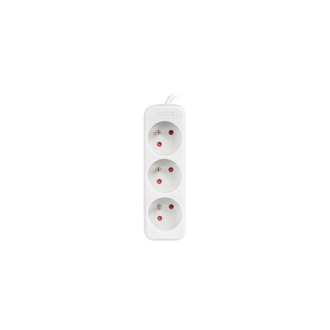 Lanberg Cable Power Strip, 3X French Outlets Quality-Grade Copper, 1.5 m | PS0-03E-0150-W Lanberg Cable Power Strip, 3X French Outlets Quality-Grade Copper, 1.5 m | PS0-03E-0150-W