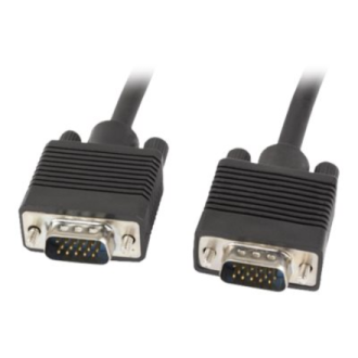 Lanberg VGA Cable, Dual-Shielded Ferrite Core | CA-VGAC-10CC-0018-B | VGA to VGA | 1.8 m Lanberg VGA Cable, Dual-Shielded Ferrite Core | CA-VGAC-10CC-0018-B | VGA to VGA | 1.8 m