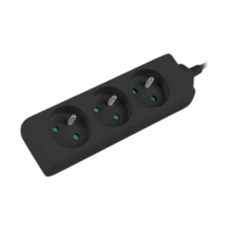 Lanberg Cable Power Strip, 3X French Outlets Quality-Grade Copper, 1.5 m | PS0-03E-0150-BK Lanberg Cable Power Strip, 3X French Outlets Quality-Grade Copper, 1.5 m | PS0-03E-0150-BK