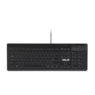 Asus KU100 | Smart Card Keyboard | Wired | US | Black Asus KU100 | Smart Card Keyboard | Wired | US | Black
