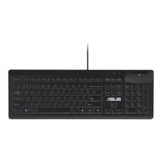 Asus KU100 | Smart Card Keyboard | Wired | US | Black Asus KU100 | Smart Card Keyboard | Wired | US | Black