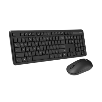 Asus CW100 | Keyboard and Mouse Set | Wireless | Russian | Black Asus CW100 | Keyboard and Mouse Set | Wireless | Russian | Black