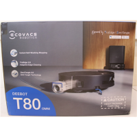 SALE OUT. Ecovacs DEEBOT T80 OMNI Vacuum cleaner, Robot, Wet&Dry, 18000Pa, TruEdge 2.0, ZeroTangle 3.0, Carpet Care, Black + Aut SALE OUT. Ecovacs DEEBOT T80 OMNI Vacuum cleaner, Robot, Wet&Dry, 18000Pa, TruEdge 2.0, ZeroTangle 3.0, Carpet Care, Black + Aut