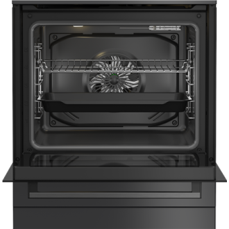 BEKO Cooker | FBM62330GADSN | Hob type Gas | Oven type Electric | Grey | Width 60 cm | Grilling | LED | Depth 60 cm | 72 L BEKO Cooker | FBM62330GADSN | Hob type Gas | Oven type Electric | Grey | Width 60 cm | Grilling | LED | Depth 60 cm | 72 L