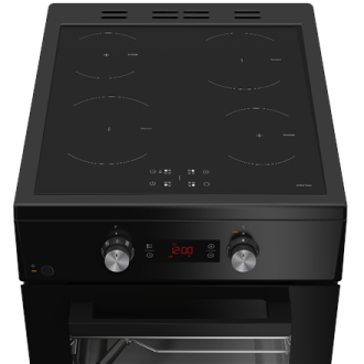 BEKO Cooker | FSM59305BDT | Hob type Induction | Oven type Electric | Black | Width 50 cm | Grilling | Depth 60 cm | 60 L BEKO Cooker | FSM59305BDT | Hob type Induction | Oven type Electric | Black | Width 50 cm | Grilling | Depth 60 cm | 60 L