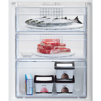 BEKO Refrigerator | BCHA275K41SN | Energy efficiency class E | Built-in | Combi | Height 177.5 cm | No Frost system | Fridge net BEKO Refrigerator | BCHA275K41SN | Energy efficiency class E | Built-in | Combi | Height 177.5 cm | No Frost system | Fridge net