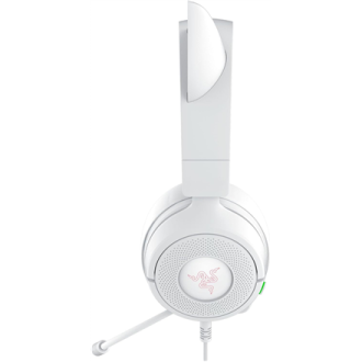Razer Gaming Headset | Kraken Kitty V3 X | Wired | Over-Ear | Microphone | White Razer Gaming Headset | Kraken Kitty V3 X | Wired | Over-Ear | Microphone | White