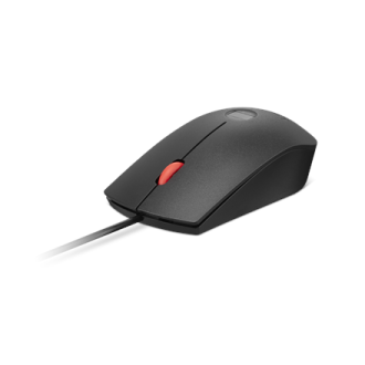 Lenovo Fingerprint Biometric USB Mouse Gen3 | Wired | USB-A | Black/Red Lenovo Fingerprint Biometric USB Mouse Gen3 | Wired | USB-A | Black/Red