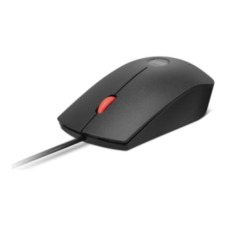 Lenovo Fingerprint Biometric USB Mouse Gen3 | Wired | USB-A | Black/Red Lenovo Fingerprint Biometric USB Mouse Gen3 | Wired | USB-A | Black/Red