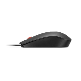 Lenovo Fingerprint Biometric USB Mouse Gen3 | Wired | USB-A | Black/Red Lenovo Fingerprint Biometric USB Mouse Gen3 | Wired | USB-A | Black/Red