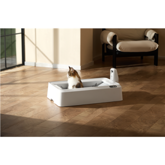 PETKIT Purobot Crystal Duo with Camera Self-Cleaning Cat Litter Box | White PETKIT Purobot Crystal Duo with Camera Self-Cleaning Cat Litter Box | White