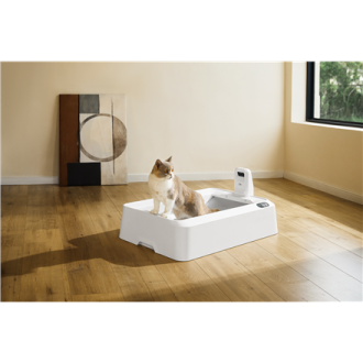 PETKIT Purobot Crystal Duo with Camera Self-Cleaning Cat Litter Box | White PETKIT Purobot Crystal Duo with Camera Self-Cleaning Cat Litter Box | White