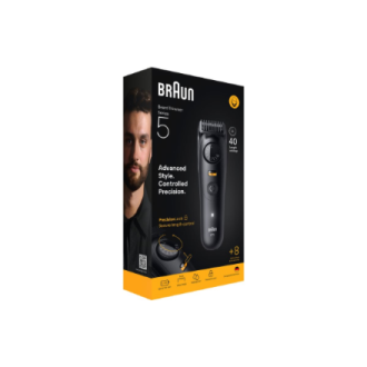Braun Beard Trimmer | Series 5 BT5560 | Cordless | Number of length steps 40 Braun Beard Trimmer | Series 5 BT5560 | Cordless | Number of length steps 40
