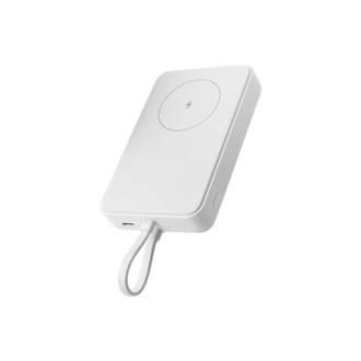 Xiaomi 33W Magnetic Power Bank 10000mAh (Integrated Cable) | 10000 mAh | White Xiaomi 33W Magnetic Power Bank 10000mAh (Integrated Cable) | 10000 mAh | White