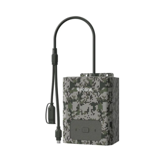 Reolink | 12800mAh Long-Lasting Battery Pack for Outdoor Use | RLA-BP1 | IP67 Reolink | 12800mAh Long-Lasting Battery Pack for Outdoor Use | RLA-BP1 | IP67