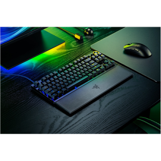Razer Huntsman V3 Pro Tenkeyless 8KHz | Gaming keyboard | Wired | US | Razer Analog Optical Switch Gen-2 | Black Razer Huntsman V3 Pro Tenkeyless 8KHz | Gaming keyboard | Wired | US | Razer Analog Optical Switch Gen-2 | Black