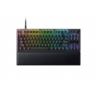 Razer Huntsman V3 Pro Tenkeyless 8KHz | Gaming keyboard | Wired | US | Razer Analog Optical Switch Gen-2 | Black Razer Huntsman V3 Pro Tenkeyless 8KHz | Gaming keyboard | Wired | US | Razer Analog Optical Switch Gen-2 | Black