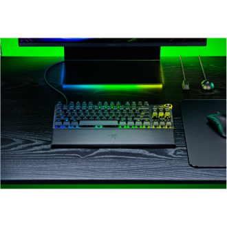 Razer Huntsman V3 Pro Tenkeyless 8KHz | Gaming keyboard | Wired | US | Razer Analog Optical Switch Gen-2 | Black Razer Huntsman V3 Pro Tenkeyless 8KHz | Gaming keyboard | Wired | US | Razer Analog Optical Switch Gen-2 | Black