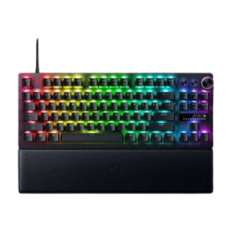 Razer Huntsman V3 Pro Tenkeyless 8KHz | Gaming keyboard | Wired | US | Razer Analog Optical Switch Gen-2 | Black Razer Huntsman V3 Pro Tenkeyless 8KHz | Gaming keyboard | Wired | US | Razer Analog Optical Switch Gen-2 | Black