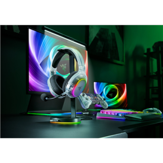 Razer Multi-Platform Gaming Headset | Barracuda X Chroma | Bluetooth | Over-Ear | Microphone | Phantom White Edition | Wireless Razer Multi-Platform Gaming Headset | Barracuda X Chroma | Bluetooth | Over-Ear | Microphone | Phantom White Edition | Wireless