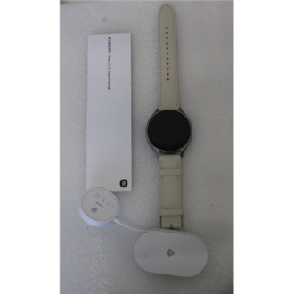 SALE OUT. Xiaomi Watch 2 Titan Gray Case With White Leather Strap | SALE OUT. Xiaomi Watch 2 Titan | Smart watch | GPS (satellit
