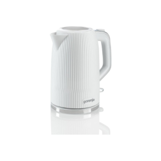 Gorenje Kettle | K17DPW | Electric | 2200 W | 1.7 L | Stainless steel | 360 rotational base | White Gorenje Kettle | K17DPW | Electric | 2200 W | 1.7 L | Stainless steel | 360 rotational base | White