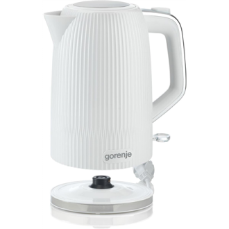 Gorenje Kettle | K17DPW | Electric | 2200 W | 1.7 L | Stainless steel | 360 rotational base | White Gorenje Kettle | K17DPW | Electric | 2200 W | 1.7 L | Stainless steel | 360 rotational base | White