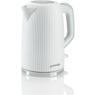 Gorenje Kettle | K17DPW | Electric | 2200 W | 1.7 L | Stainless steel | 360 rotational base | White Gorenje Kettle | K17DPW | Electric | 2200 W | 1.7 L | Stainless steel | 360 rotational base | White